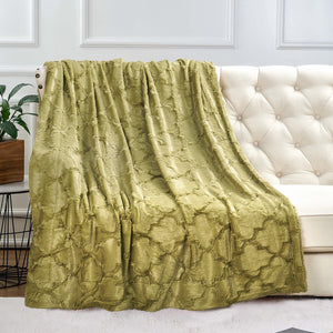 ASHLEY BRUSHED FAUX FUR THROW