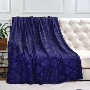 ASHLEY BRUSHED FAUX FUR THROW