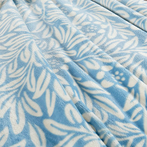 SHERPA BLANKET BLUE