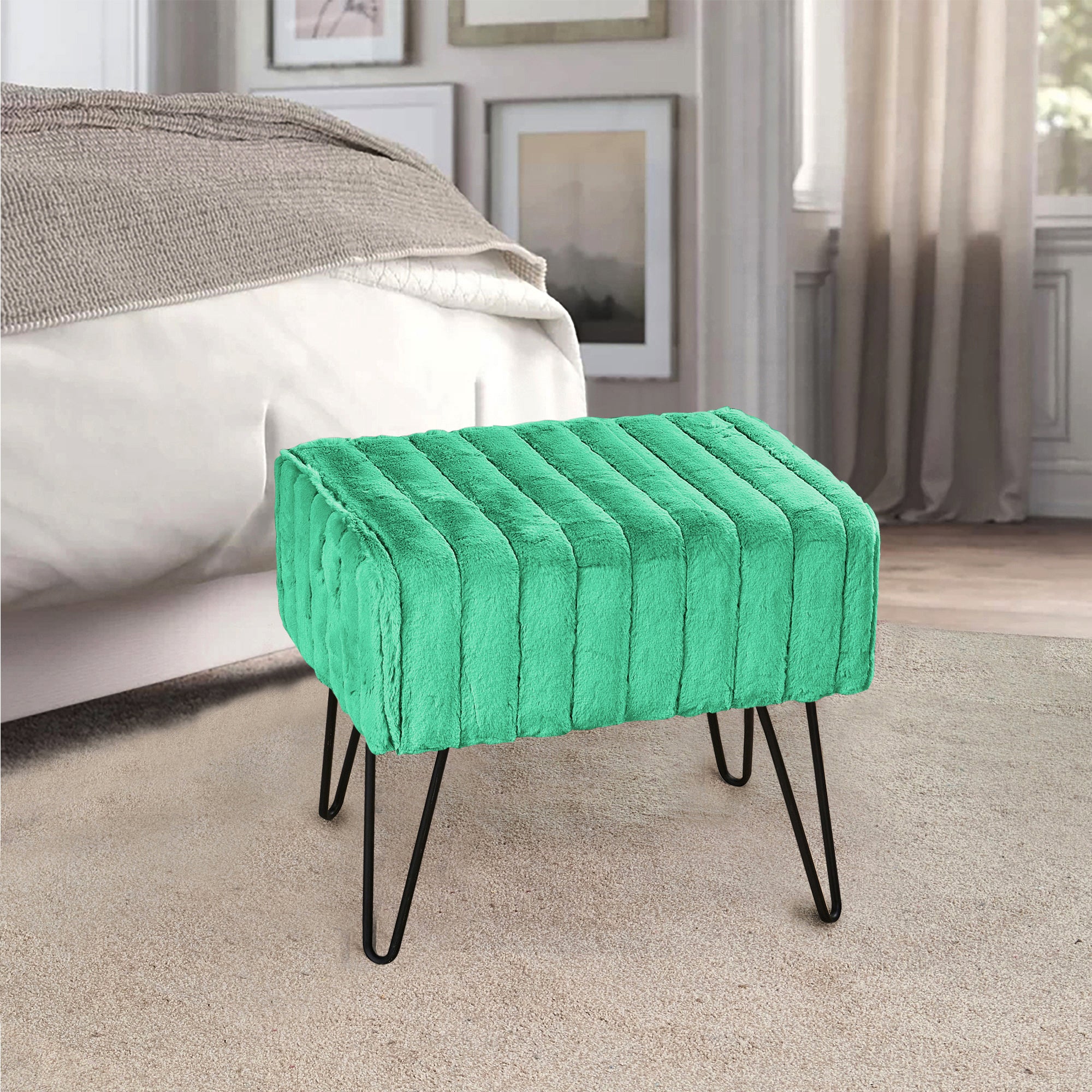 Super Mink Ottoman