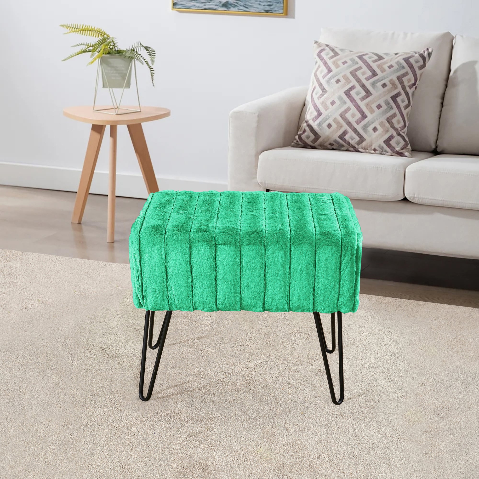 Super Mink Ottoman