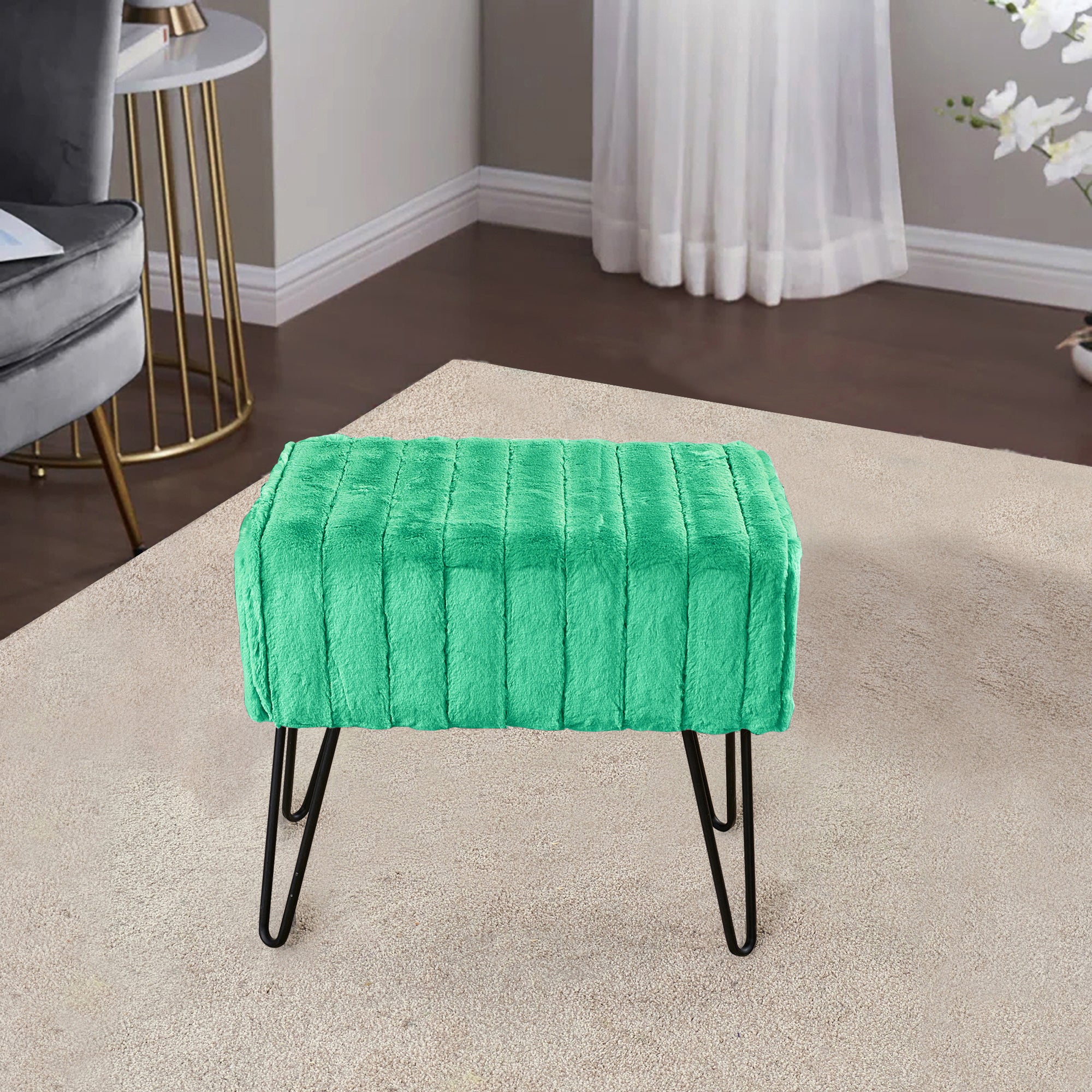 Super Mink Ottoman