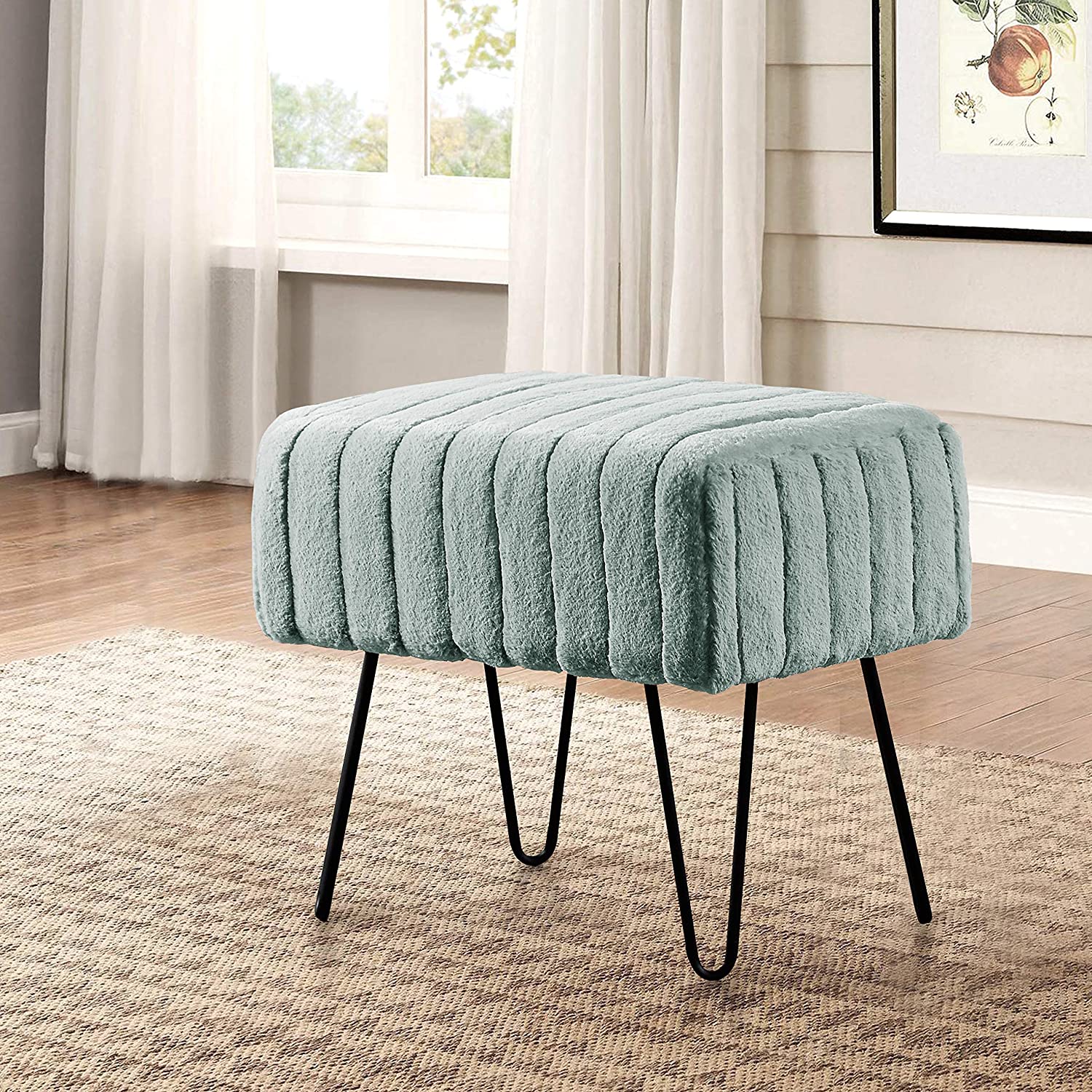 Super Mink Ottoman