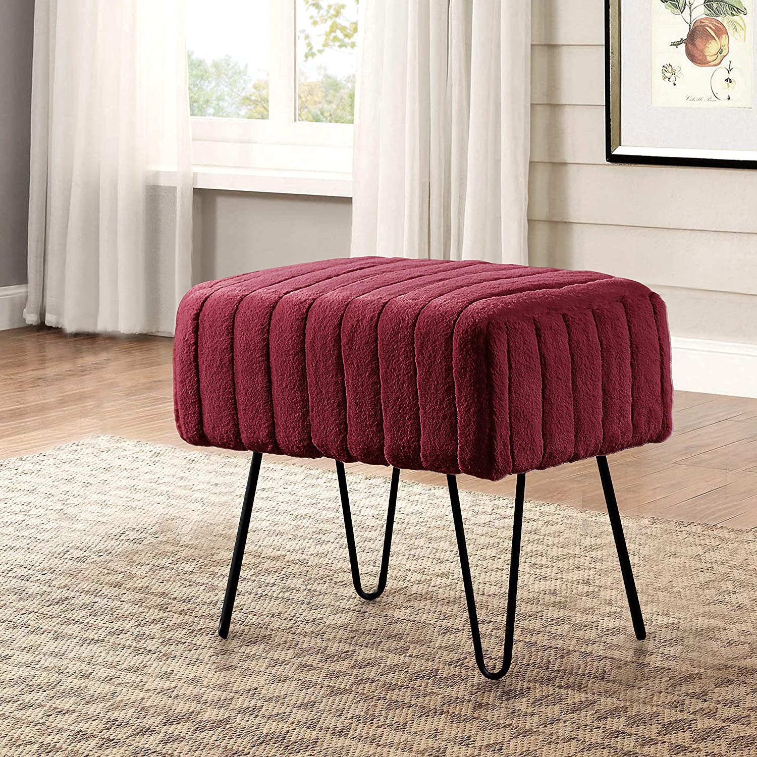 Super Mink Ottoman