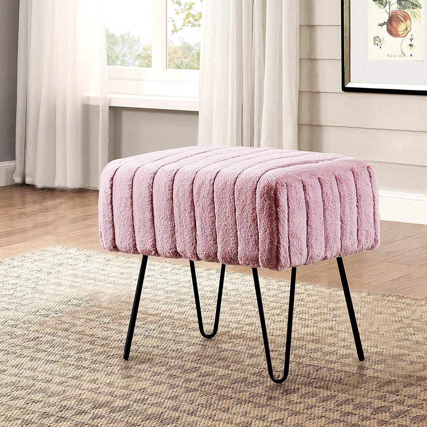 Super Mink Ottoman