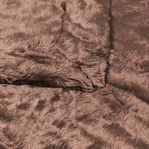 SERENGETI DOUBLE SIDED FAUX FUR THROW